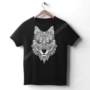 ALPHAWOLF T-Shirt | Custom Printed Tee Shirt | Najam Art Works